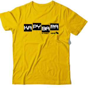 Tričko kapybara wear - CUBE (yellow)